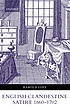 English clandestine satire, 1660-1702 von Harold Love