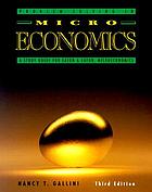 Problem solving in microeconomics : a study guide for Eaton and Eaton, Microeconomics, third edition