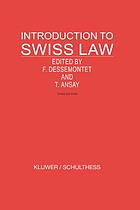 Introduction to Swiss law
