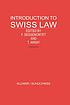 Introduction to Swiss law