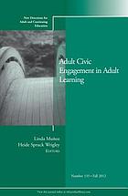 Adult civic engagement in adult learning