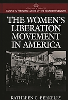 The women's liberation movement in America