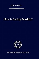 How is society possible? : intersubjectivity and the fiduciary attitude as problems of the social group in Mead, Gurwitsch, and Schutz