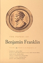 The papers of Benjamin Franklin