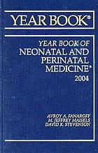 2004 yearbook of neonatal and perinatal medicine