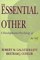 The essential other : a developmental psychology of the self
