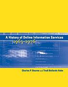 A history of online information services, 1963-1976