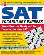 SAT vocabulary express word puzzles designed to decode the new SAT