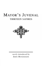 Mayor's juvenal : 