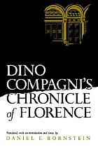 Dino Compagni's chronicle of Florence