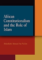 African constitutionalism and the role of Islam