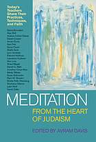 Meditation from the heart of Judaism : today's teachers share their practices, techniques, and faith