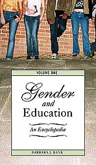 Gender and education : an encyclopedia