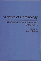 Varieties of criminology : readings from a dynamic discipline