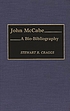 John McCabe : A bio-bibliography. de Stewart R Craggs