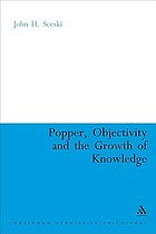 Popper, objectivity and the growth of knowledge