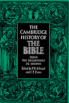 The Cambridge history of the Bible.