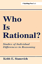 Who is rational? : studies of individual differences in reasoning