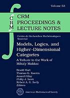 Models, logics, and higher-dimensional categories : a tribute to the work of Mihály Makkai