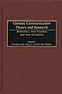 Chinese communication theory and research : reflections,... door Wenshan Jia