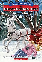 Unicorns don't give sleigh rides