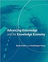 Advancing knowledge and the knowledge economy