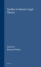 Studies in Islamic legal theory