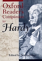 Oxford reader's companion to Hardy