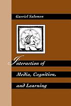 Interaction of media, cognition, and learning