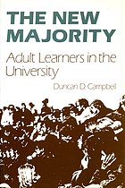 The new majority : adult learners in the university
