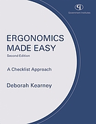 Ergonomics made easy : a checklist approach