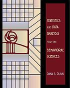 Statistics and data analysis for the behavioral sciences