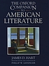 The Oxford companion to American literature por James D Hart, 1911-