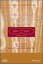 Statistical control by monitoring and adjustment by George E  P Box