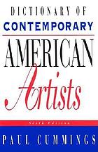 Dictionary of contemporary American artists