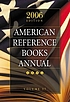 American reference books annual von Shannon Graff Hysell