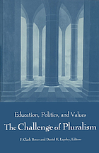 The Challenge of pluralism : education, politics, and values