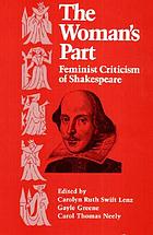 The woman's part : feminist criticism of Shakespeare