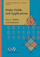 Finite fields and applications