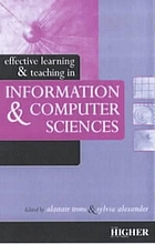 Effective learning and teaching in information & computer sciences