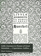 Little journeys to homes of great scientists ...