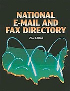 National e-mail and fax directory