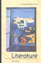 Literature : an introduction to fiction, poetry, and drama