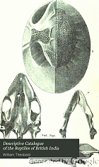 Descriptive catalogue of the reptiles of British India