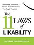 The 11 laws of likability : relationship networking--... by  Michelle Tillis Lederman 