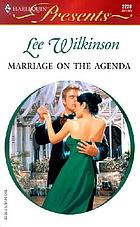Marriage on the agenda