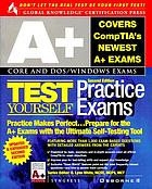 A+ certification test yourself practice exams