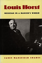 Louis Horst : musician in a dancer's world