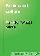 Books and culture,