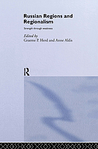 Russian regions and regionalism